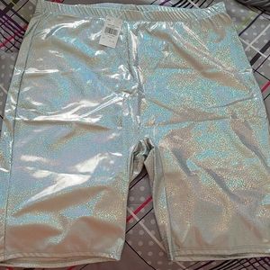 Sliver biker shorts, 3x